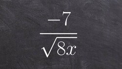 Learn how to simplifying a radical expression by rationalizing denominator Instructional Video