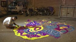 CLEAN : Pakistani Hindus celebrate Diwali in Karachi temple News Clip