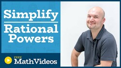 Master Simplifying radical expressions using rational powers and the product rule Instructional Video