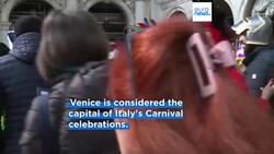 Packed programme of festivities as Venice Carnival enters its last weekend News Clip