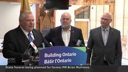 Brian Mulroney remembered on Parliament Hill News Clip