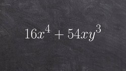 How to factor using the sum of two cubes Instructional Video