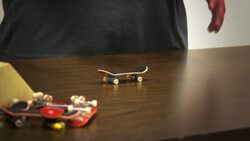How to Do a Backside & Frontside Kickflip on a Tech Deck Instructional Video