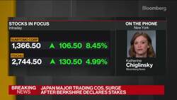 Japan Trading Companies Surge After Berkshire Declares Stake News Clip