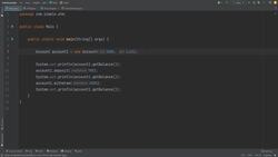 Fundamentals Of Object-Oriented Programming: Java and IntelliJ - Project: ATM Simulation Part 2 - UI Menu Instructional Video