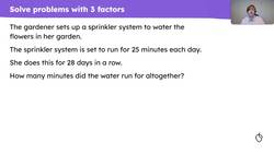 Apply the commutative and associative laws to simplify problems in a range of contexts Instructional Video