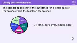 Equally likely outcomes Instructional Video