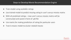 Predictive Analytics with TensorFlow 10.1: Recommendation Systems Instructional Video