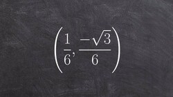 Write a point in rectangular form to polar form Instructional Video