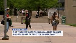 NCC teacher's union files legal action against college board of trustees, Nassau County News Clip