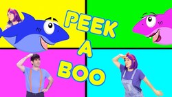 Baby Shark Peek A Boo Song - Bella & Beans TV Instructional Video