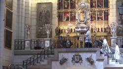 Cathedral bells for Easter. prayers for virus victims Instructional Video