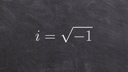 Algebra 2 - What is the imaginary unit i to the higher powers Instructional Video