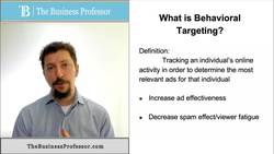 Marketing - What is Behavioral Targeting Instructional Video