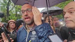 The Government has "blood on their hands", says the man who heckled David Lammy at vigil News Clip