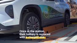 Tired of waiting to charge your EV? First ‘battery swap stations’ open in Europe News Clip