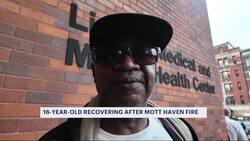 Mott Haven teen recovering in the ICU after fire News Clip