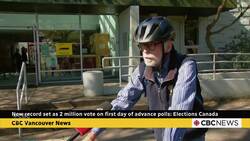Record 2 million vote on first day of advance polls: Elections Canada News Clip
