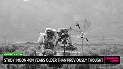 Study: Moon Surface Older Than Previously Thought News Clip