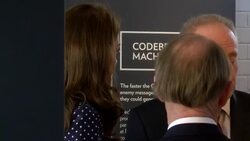 The Duchess of Cambridge visits D-Day Exhibition at Bletchley Park News Clip