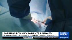 US expands access to organ transplants for people with HIV News Clip