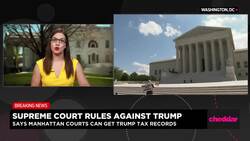 BREAKING: U.S. Supreme Court Rules President Trump Must Turn Over Tax Returns to NY News Clip