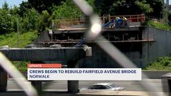 Fairfield Avenue Bridge rebuilding begins after fiery crash News Clip
