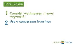 Acknowledging Opposing Viewpoints in Persuasive Writing Instructional Video