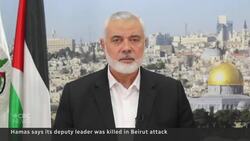 Senior Hamas leader killed in Beirut, Israel blamed News Clip