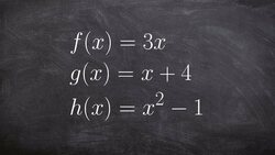How To Evaluate the Composition of Three Functions Instructional Video