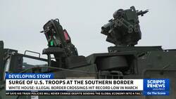 US military says cartel drones are observing troops on the southern border News Clip