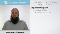 Implement Activity-Based Costing Instructional Video