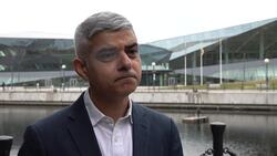 Sadiq Khan 'really excited' by Elizabeth line opening News Clip