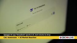 Chinese AI app 'DeepSeek' sparks U.S. tech stocks to drop News Clip