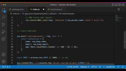 Express Framework Mastery: From Beginner to Advanced with Node.js - POST Requests with API Data in Express Instructional Video