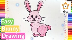 How to Draw and Bunny Instructional Video