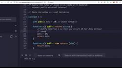 The Complete Solidity Course - Zero to Advanced for Blockchain and Smart Contracts - Exercise - Strengthen Your Understanding of Scope and State Instructional Video