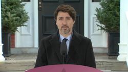 Trudeau speaks to NS RCMP families involved in the shooting News Clip