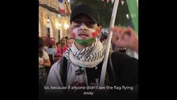 Palestine’s flag bearer at Qatar's World Cup News Clip