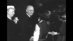 Reception in Washington, DC, for former President Harry Truman on his 70th birthday News Clip