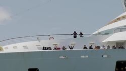 Cruise ship 37 days at sea finally docks in Genoa Instructional Video