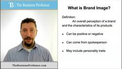 Marketing - What is Brand Image? Instructional Video