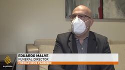 Argentina's cemetery workers demand better protection from COVID-19 News Clip