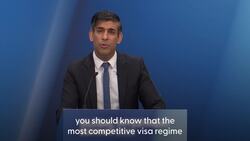 Sunak praises ‘highly skilled’ immigrant business chiefs at investment summit News Clip