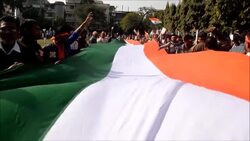 CLEAN : Supporters of Modi's party rally to back India's new citizenship law News Clip