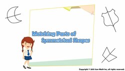 Matching Parts of Symmetrical Shapes Instructional Video