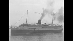 Eastern Steamship Line's "Saint John" afloat in Boston Harbor News Clip