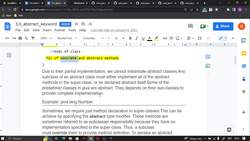 Java for Beginners with Hands-On Program and Capstone Project - Understanding abstract class and Abstraction in Java Instructional Video