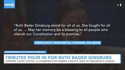 Politicians, Celebrities React To Justice Ruth Bader Ginsburg's Death News Clip