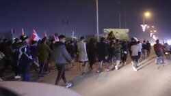 CLEAN : Iraqis in Basra protest against PM candidate Qusay al-Suhail News Clip